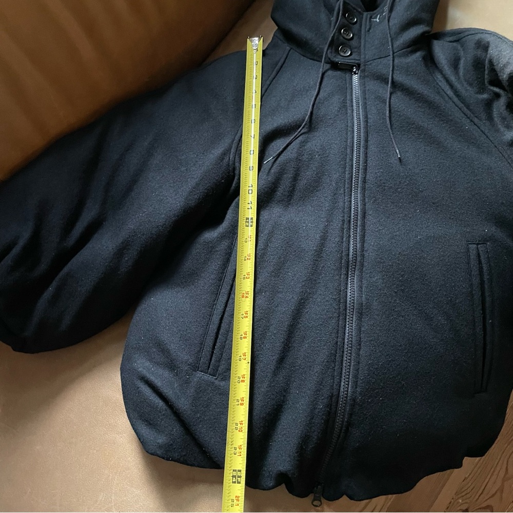Y3 Yohji Yamamoto adidas wool cashmere black ultimate puffer down jacket winter - Picture 14 of 17